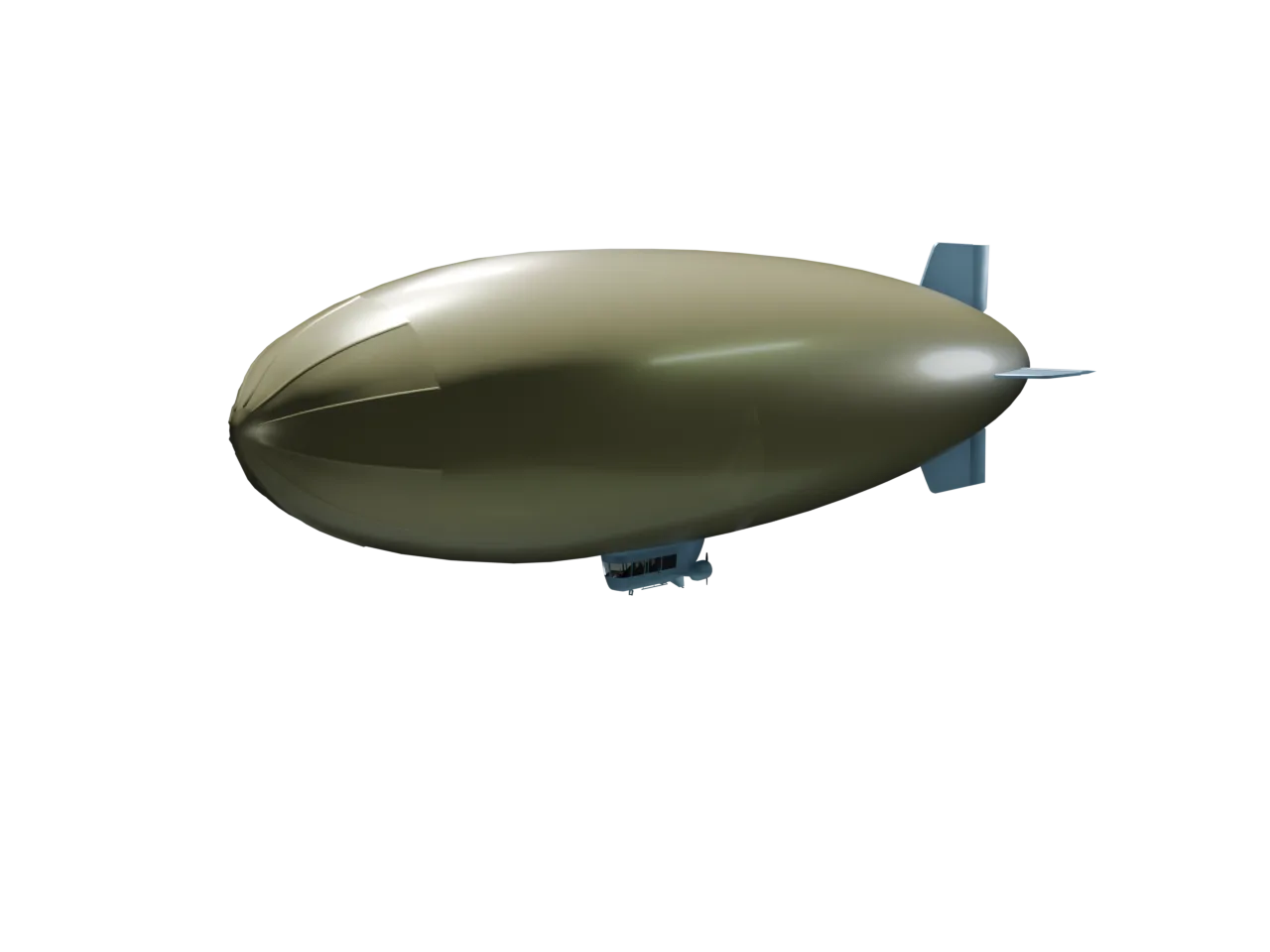 Atomic Blimp — Stock — Front left