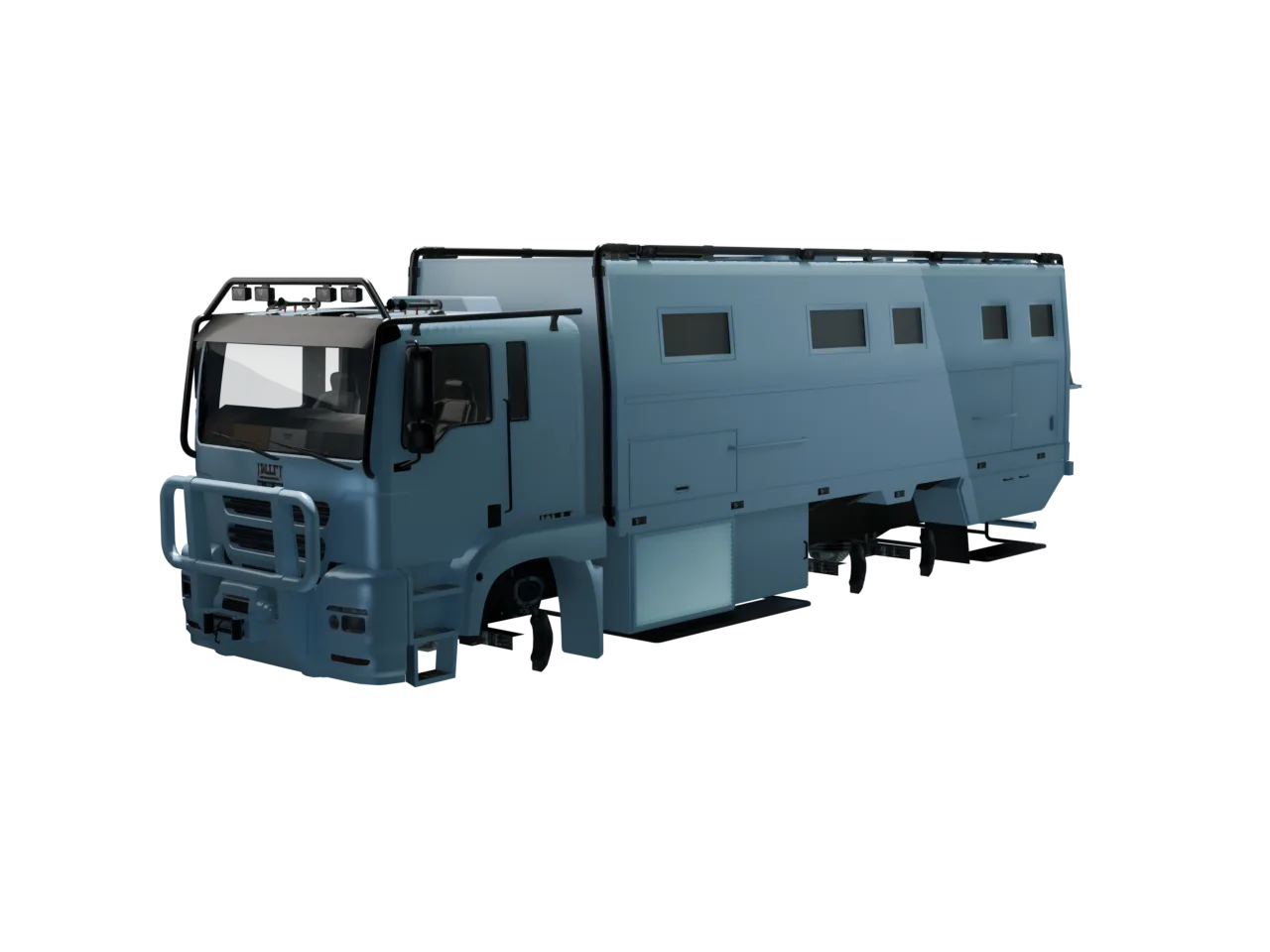 Brickade 6x6 — Stock — Front left