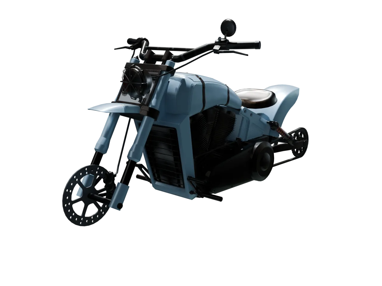 Apocalypse Deathbike — Stock — Front left