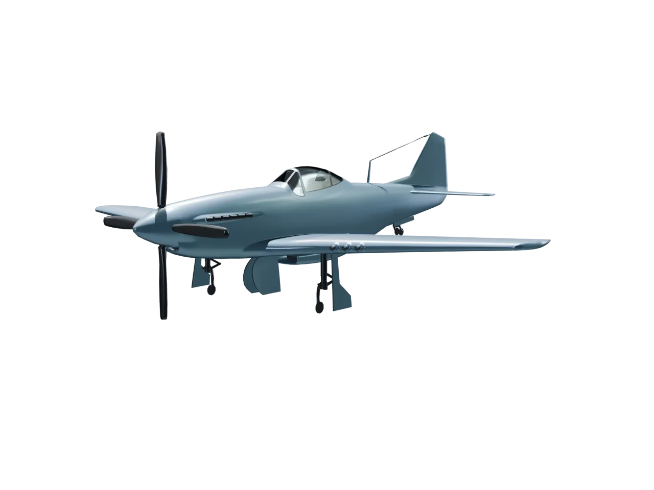 P-45 Nokota — Stock — Front left