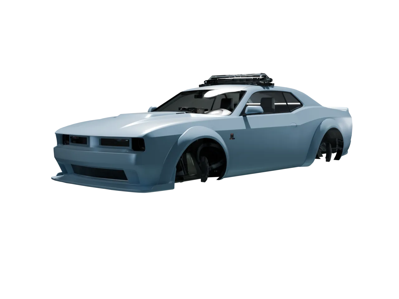 Gauntlet Interceptor — Stock — Front left
