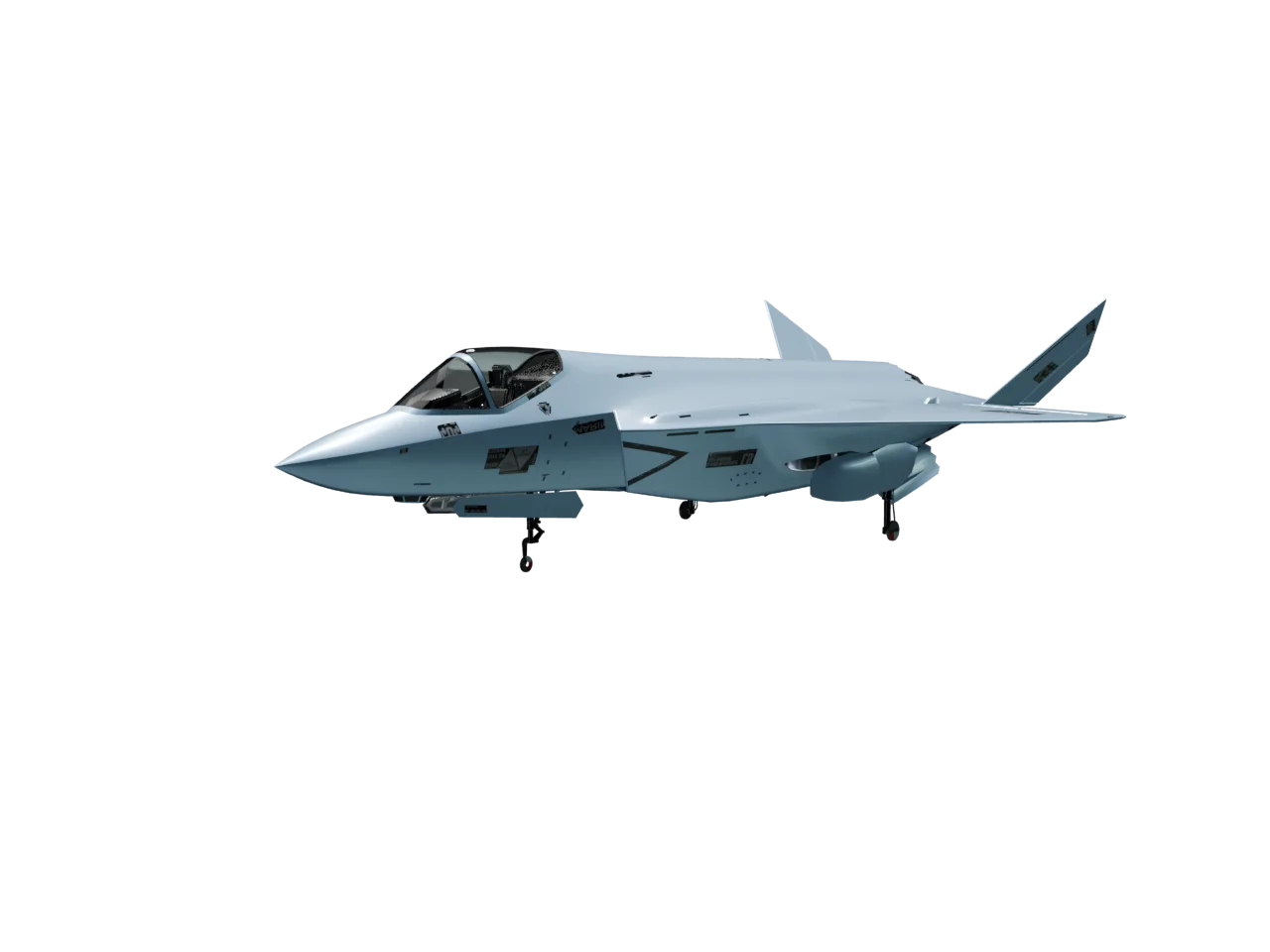 F-160 Raiju — Stock — Front left