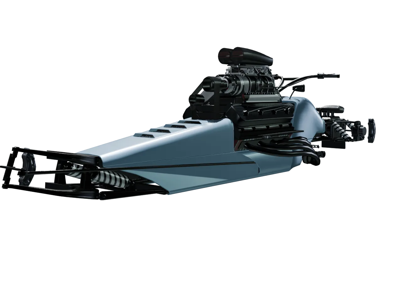 Rampant Rocket — Stock — Front left