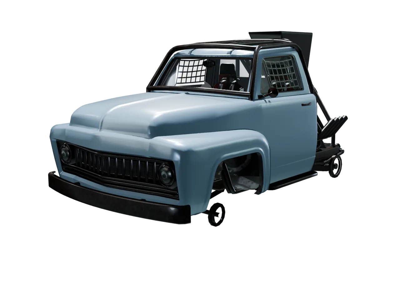 Apocalypse Slamvan — Stock — Front left