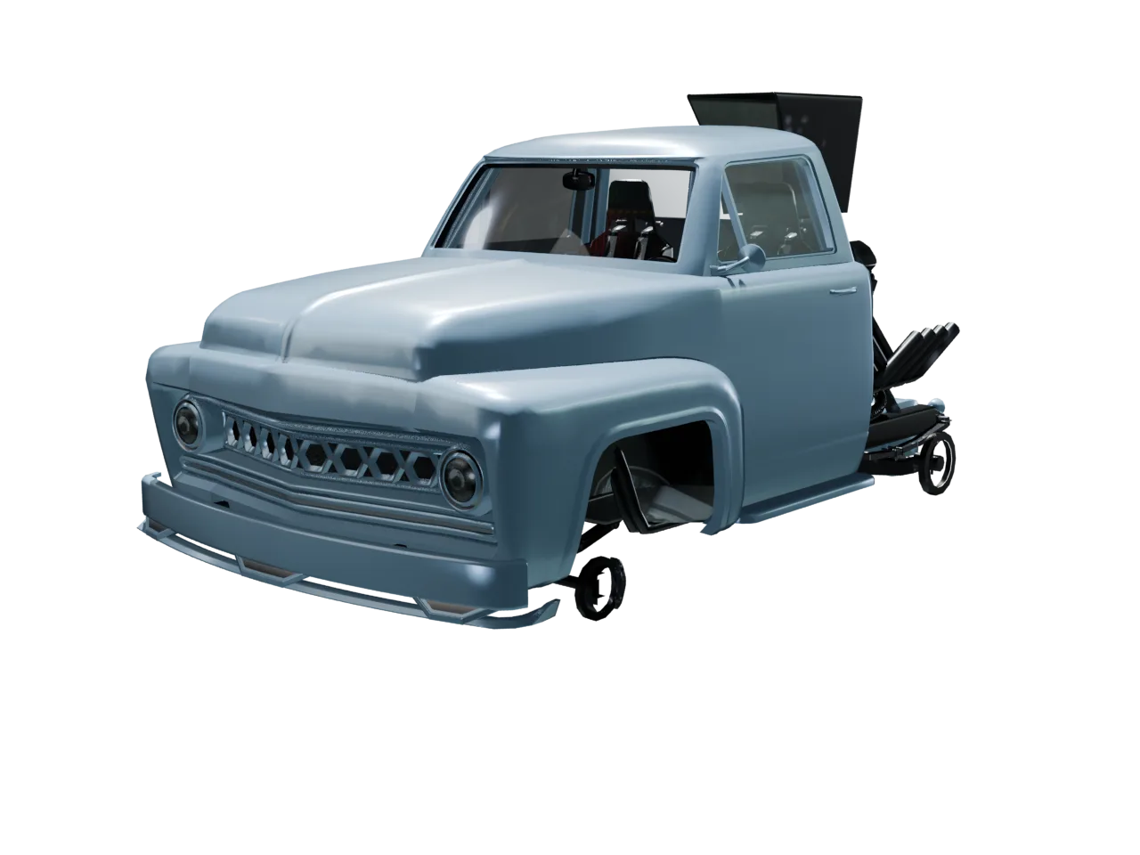 Future Shock Slamvan — Stock — Front left