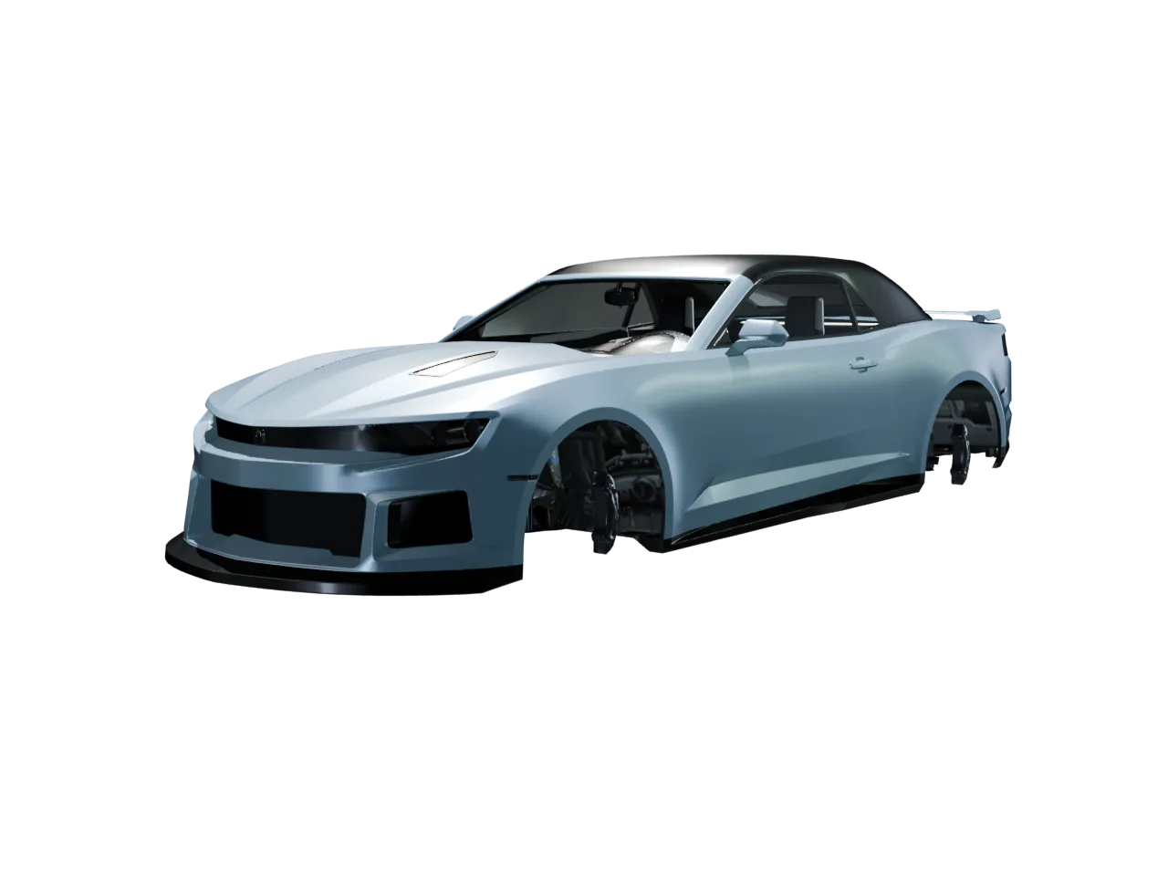 Vigero ZX Convertible — Stock — Front left