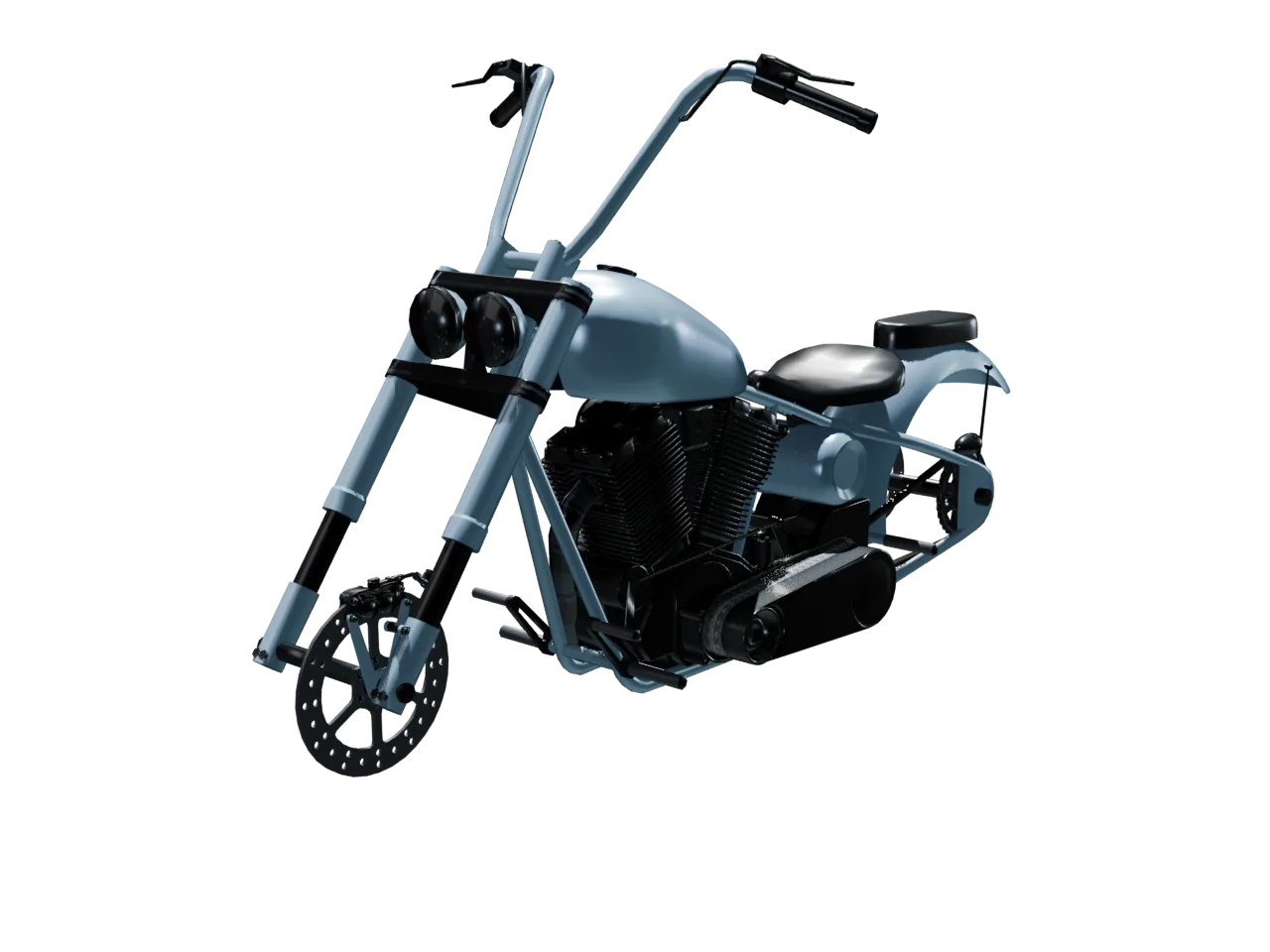 Zombie Chopper — Stock — Front left